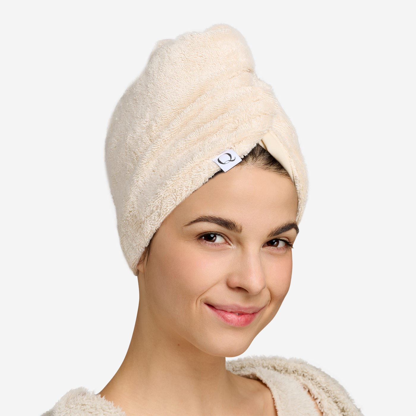Turban-Handtuch Vegansilk