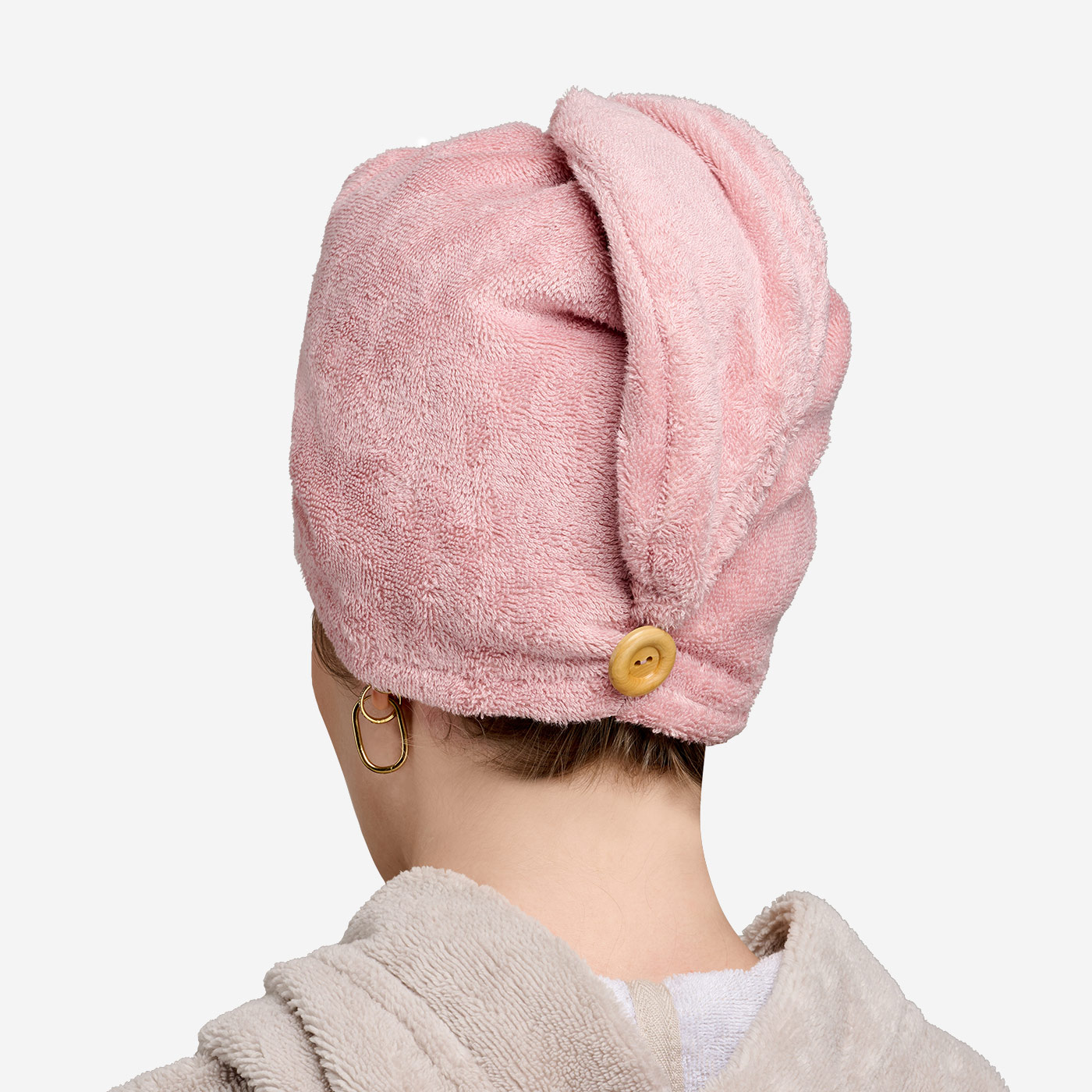 Turban-Handtuch Vegansilk – Bild 12