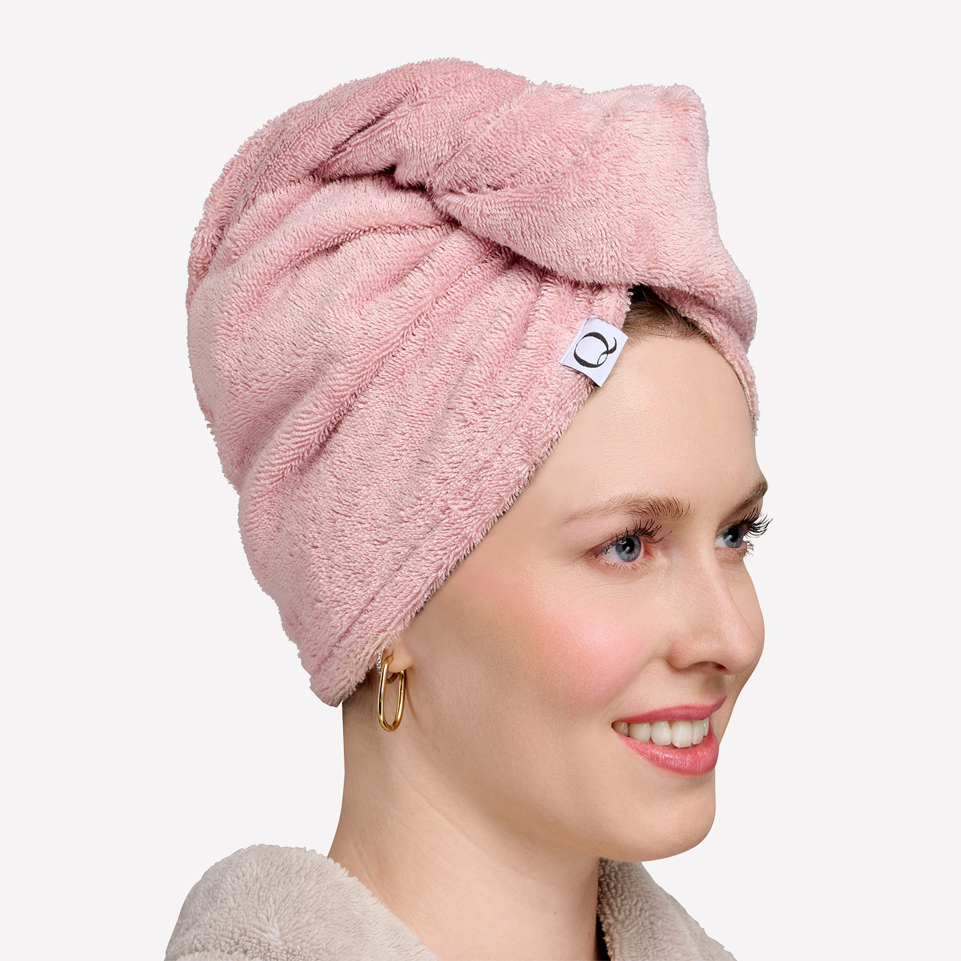 Turban-Handtuch Vegansilk – Bild 10